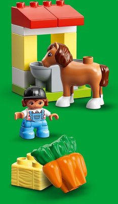 10951 LEGO DUPLO Paardenstal en Pony's Verzorgen 
