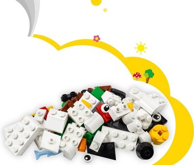 11012 LEGO Classic Creatieve Witte Stenen