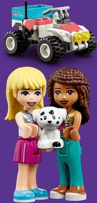 41442 LEGO Friends Dierenkliniek Reddingsbuggy