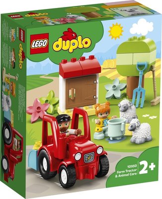 10950 LEGO DUPLO Landbouwtractor En Dieren Verzorgen 