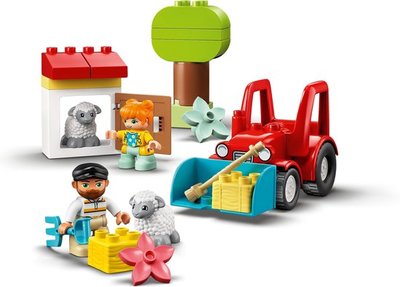 10950 LEGO DUPLO Landbouwtractor En Dieren Verzorgen 