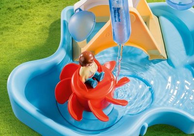 70268 PLAYMOBIL 1.2.3. Aqua Waterrad Met Carrousel