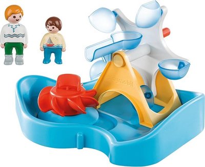 70268 PLAYMOBIL 1.2.3. Aqua Waterrad Met Carrousel