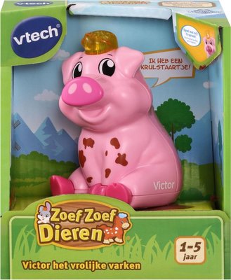 544423 VTech Zoef Zoef Dieren Victor Het Vrolijke Varken