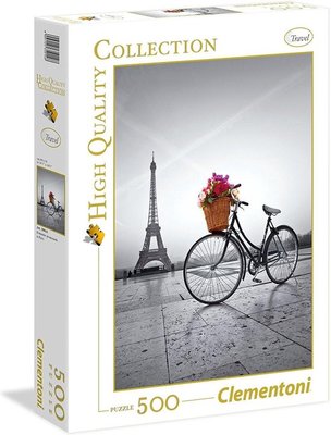 35014 Clementoni Puzzel Romantic promenade in Paris 500 Stukjes