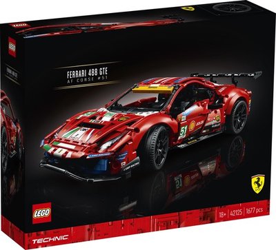 42125 LEGO Technic Ferrari 488 GTE