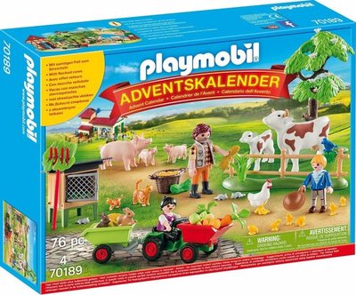 70189 PLAYMOBIL Adventskalender De Boerderij