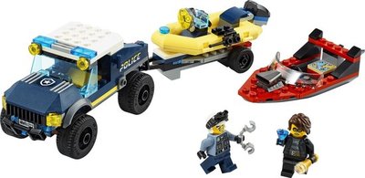 60272 LEGO City Elite Politieboot Transport
