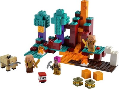 21168 LEGO Minecraft Het Verwrongen Bos