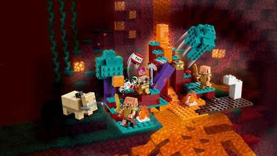 21168 LEGO Minecraft Het Verwrongen Bos