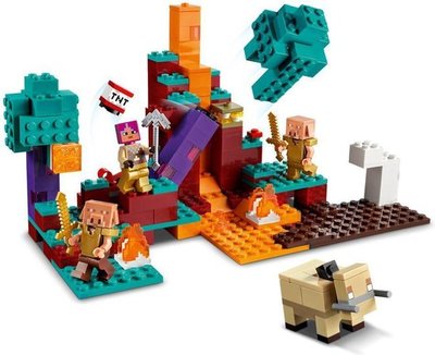 21168 LEGO Minecraft Het Verwrongen Bos