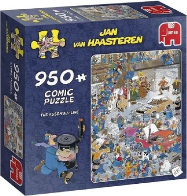 81722 Jumbo Puzzel Jan Van Haasteren The Assembly Line 950 Stukjes