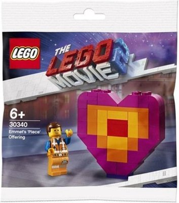 30340 LEGO The Movie 2 Emmet's 'Piece' Offering (Polybag)