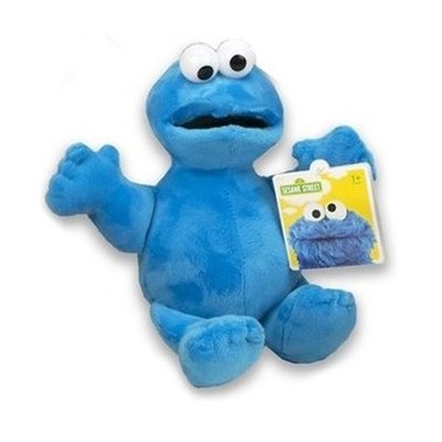 81137 Sesamstraat Pluche Knuffel Koekiemonster 18 cm