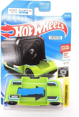 57854-103 Hot Wheels Experimotors Auto Zoom In 7 Cm Groen