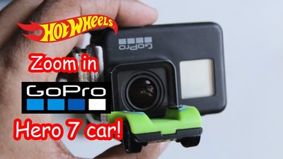57854-103 Hot Wheels Experimotors Auto Zoom In 7 Cm Groen
