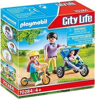 70284 PLAYMOBIL City Life Mama met kinderen