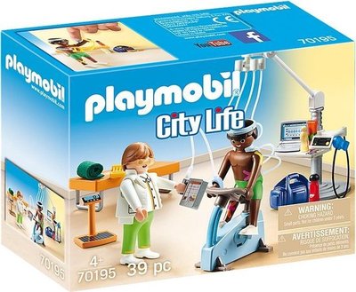 70195 PLAYMOBIL City Life Praktijk fysiotherapeut