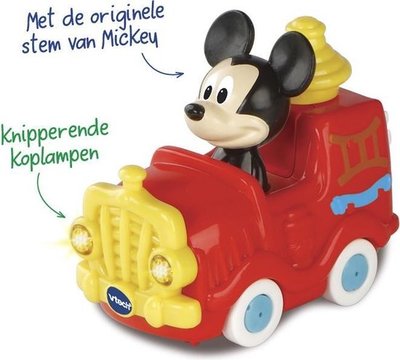 511723 VTech Toet Toet Auto's Disney Edition Mickey Brandweerwagen