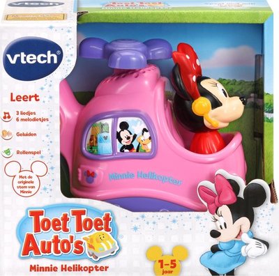 539523 VTech Toet Toet Auto's Disney Edition Minnie Helikopter 
