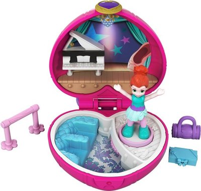 79359 Mattel Polly Pocket Tiny Pocket Places Lila's Ballet Uitvoering