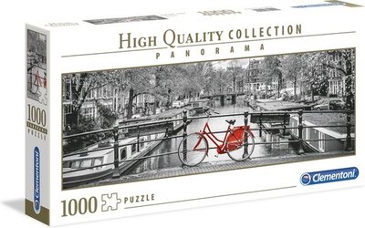 39440 Clementoni legpuzzel Amsterdam Fiets 1000 stukjes