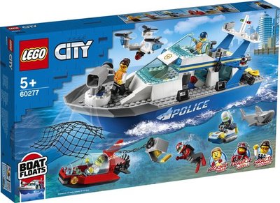 60277 LEGO City Politie Patrouilleboot