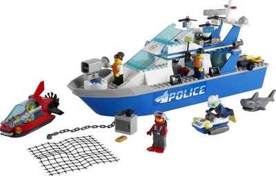 60277 LEGO City Politie Patrouilleboot