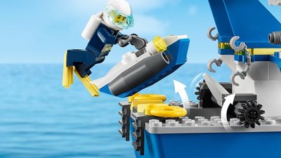 60277 LEGO City Politie Patrouilleboot