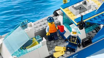 60277 LEGO City Politie Patrouilleboot