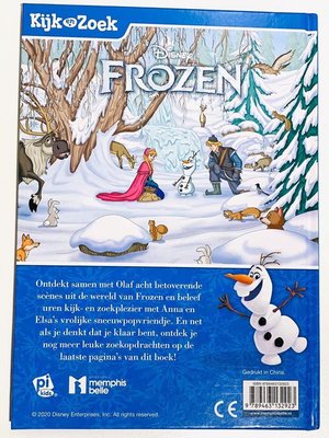 132923 Disney Frozen 2 Kijk en Zoek boek