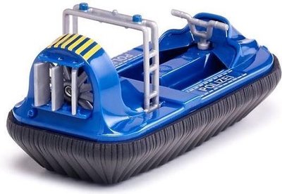 0890 Siku Hovercraft Polizei Zwart/Blauw