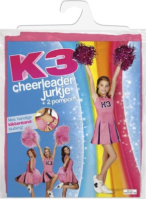 08679 K3 jurkje Cheerleader Maat 152 Verkleedjurk