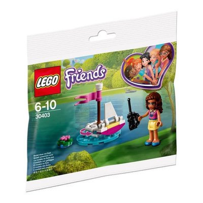 30403 LEGO Friends  Olivia's Afstandbestuurbare Boot (Polybag)