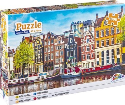 62495 Grafix Puzzel Amsterdam 1000 stukjes