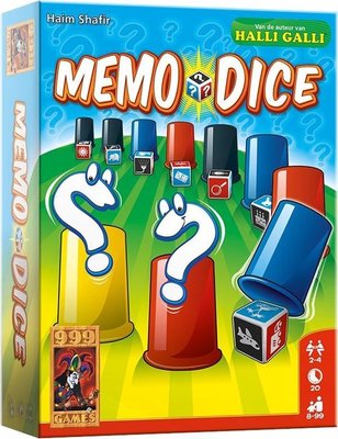 24756 999Games Memo Dice Dobbelspel