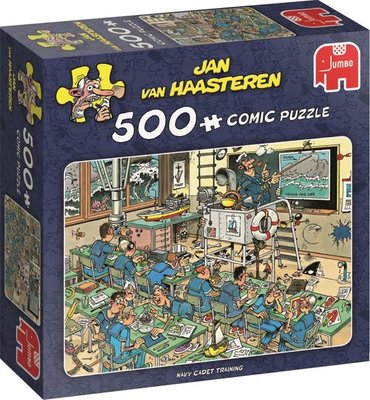 81514 Jumbo Puzzel Jan van Haasteren Navy Cadet Training 500 Stukjes