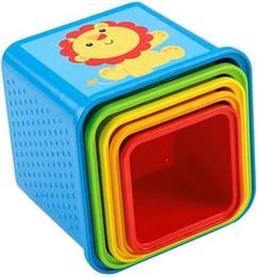 37807 Fisher-Price Stapel en Leer Blokken