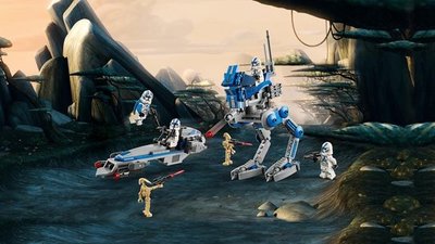 75280 LEGO Star Wars 501st Legion Clone Troopers