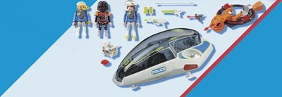 70019 PLAYMOBIL Galaxy Police Galaxy politie glider