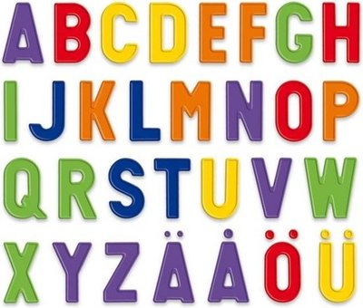 51818 Quercetti Lavagna magneetletters