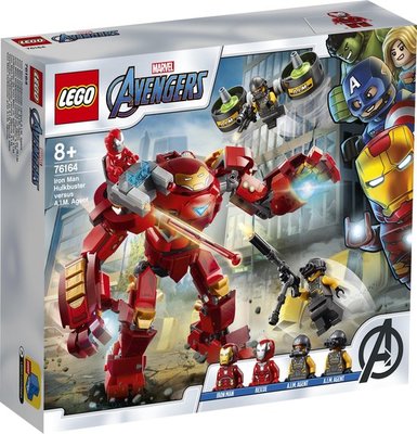 76164 LEGO Marvel Avengers Iron Man Hulkbuster versus A.I.M. Agent