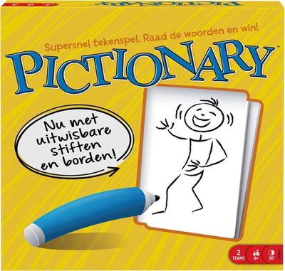 42 Mattel Games Pictionary Bordspel - Nederlands