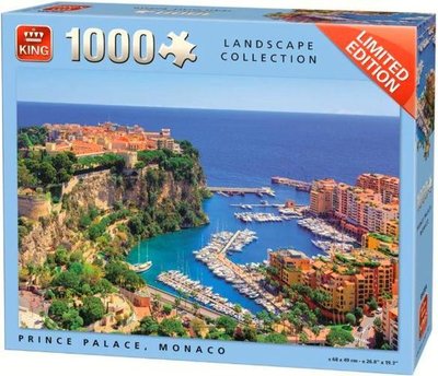 85642 KING Puzzel Prince Palace Monaco 1000 stukjes