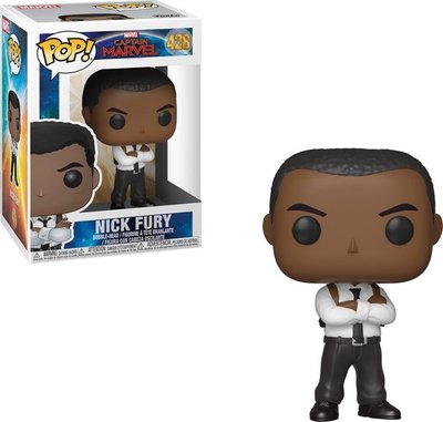 428 FUNKO Pop! Vinyl: Captain Marvel Nick Fury