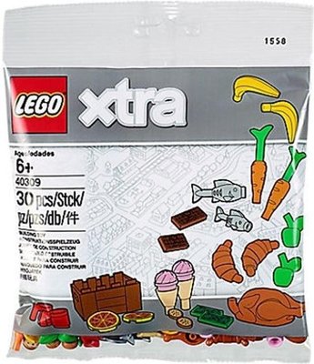 40309 LEGO Xtra Etenswaren Accessoires (polybag)
