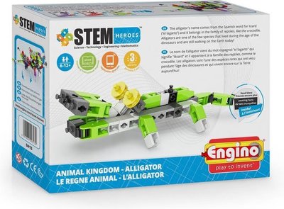 13 Engino Stem Heroes Alligator