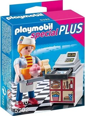 5292 PLAYMOBIL Special Plus Serveerster met kassa