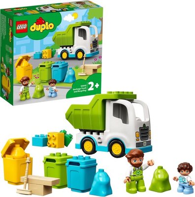 10945 LEGO DUPLO Vuilniswagen en Recycling