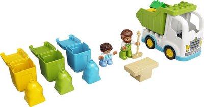 10945 LEGO DUPLO Vuilniswagen en Recycling